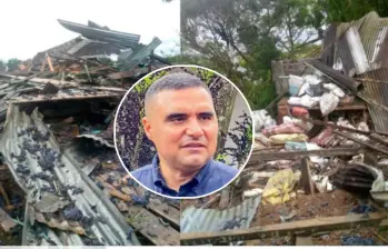 El gobernador había denunciado en varias ocasiones sobre amenazas de extorsión y violencia en su departamento: imagen: redes sociales, Facebook, Luis Ruiz.