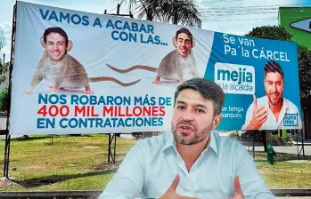 Mejía desapareció de la opinión pública después de las elecciones del 2023 cuando apenas obtuvo 1.215 votos y quedó en el último lugar. FOTO: Juan Antonio Sánchez y redes sociales Mejía desapareció de la opinión pública después de las elecciones del 2023 cuando apenas obtuvo 1.215 votos y quedó en el último lugar. FOTO: Juan Antonio Sánchez y redes sociales