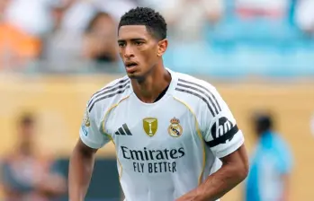 El inglés Jude Bellingham fue operado de la lesión de su hombro izquierdo. FOTO TOMADA X@realmadrid