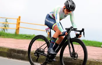 Diana Peñuela suma diez victorias de etapa en su historial de la Vuelta. FOTO X-FEDECICLISMO