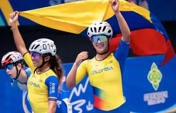 Las juveniles mostraron gran destreza durante las pruebas de pista. FOTO: Tomada de redes @worldskateofficial