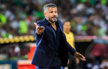 Javier Galdolfi, de 44 años, espera levantar a su equipo tras la dura eliminación por penales de la Copa Libertadores frente a Sao Paulo. FOTO: Andrés Camilo Suárez Echeverry