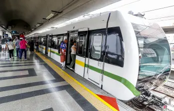 El Metro de Medellín consiguió una patente internacional en Perú. Fecha de evento: 08/04/2024. Foto: Jaime Pérez Munévar.