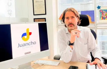 Juan Esteban Saldarriaga, fundador y principal cerebro de la fintech Juancho Te Presta, hoy en proceso de liquidación. FOTO Cortesía