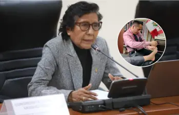 Lucinda Vásquez, congresista peruana, enfrenta denuncias por presuntamente asignar tareas domésticas a su personal del Congreso, como cocinarle y hacerle la pedicura durante el horario laboral. FOTO: Congreso de Perú, Cuarto Poder.  Lucinda Vásquez, congresista peruana, enfrenta denuncias por presuntamente asignar tareas domésticas a su personal del Congreso, como cocinarle y hacerle la pedicura durante el horario laboral. FOTO: Congreso de Perú, Cuarto Poder.