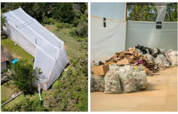 La estación de aprovechamiento permitirá el trabajo de los 14 recicladores actuales en condiciones dignas. FOTOS: ALCALDÍA