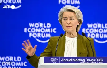 Ursula Gertrud von der Leyen, presidenta de la Comisión Europea. FOTO: AFP.