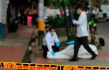 Desde el primer semestre de 2023 los homicidios se han incrementado en Colombia. FOTO ARCHIVO EL COLOMBIANO