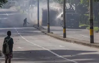 Por disturbios, evacuan el campus de la Universidad de Antioquia Por disturbios, evacuan el campus de la Universidad de Antioquia