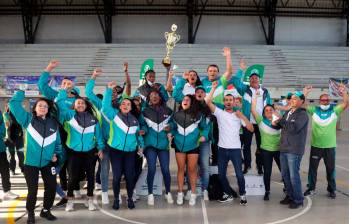 La delegación de Medellín se llevó los máximos honores en los Juegos. Esta vez alzó el título 17 en Departamentales. FOTO CORTESÍA RODRIGO MORA-INDEPORTES ANTIOQUIA