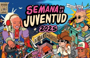 El MedaYoung Fest reunirá a 38 artistas nacionales e internacionales en el Parque Norte como cierre de la Semana de la Juventud 2025, con entrada libre para jóvenes de 14 a 28 años. FOTO cortesía