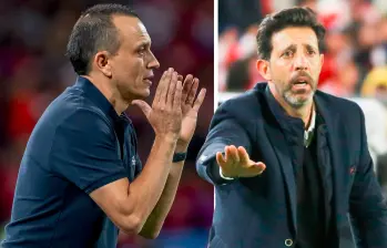 Alejandro Restrepo y Jorge Bava, ambos con 43 años, hacen parte de una nueva generación. Hoy buscan la gloria. FOTO Juan antonio sánchez y getty