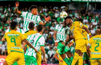 Nacional recibe al Bucaramanga en el Atanasio. FOTO JAIME PÉREZ
