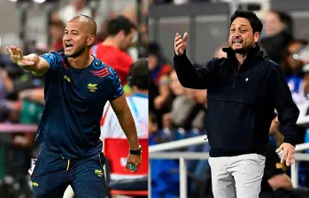 Angelo Marsiglia y Arthur Elias van por su primera Copa América este sábado. Foto: GETTY.