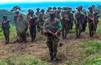 El Clan del Golfo o Ejército Gaitanista de Colombia tiene incidencia en 23 departamentos de Colombia. FOTO: Captura de video
