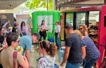 Desde septiembre se vienen cumpliendo actividades para promover la vida saludable. FOTO: METRO