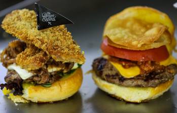 El Burger Master arranca el próximo lunes 29 de abril. La hamburguesa tendrá un costo de 18.000 pesos. FOTO Manuel Saldarriaga 
