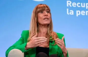 Begoña Gómez es la esposa del presidente de Gobierno español, Pedro Sánchez. FOTO EUROPA PRESS