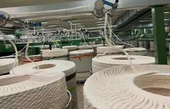 Las hilanderías sostienen que podrían desaparecer por los bajos precios del producto importado. FOTO CORTESÍA