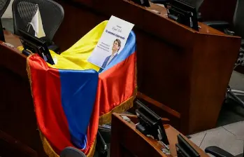 Los restos mortales del congresista, de 39 años, serán velados en cámara ardiente en el Parlamento. Sus exequias serán en la Catedral Primada. FOTO: COLPRENSA