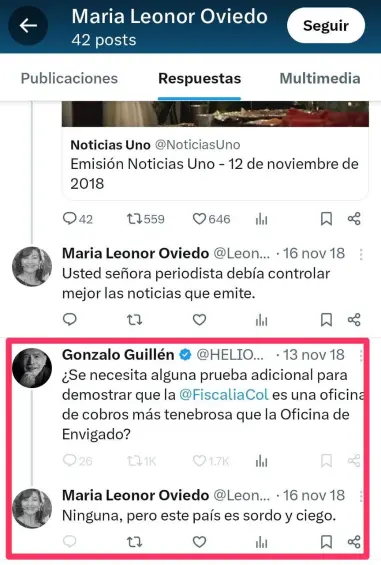 Los trinos políticos de la magistrada Oviedo que revelan sesgo y su salvamento de voto en caso de Álvaro Uribe