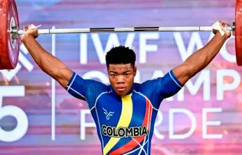 Jokser Albornoz, quien es campeón sudamericano y panamericano, ya sumó sus primeras medallas mundiales. FOTO CORTESÍA COC