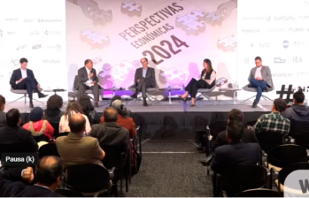 Durante el Gran Foro Perspectivas Económicas 2024 organizado por EL COLOMBIANO y Valora Analitik, en Bogotá, importantes voceros de la industria minero energética se refirieron a la difícil actualidad del sector. FOTO CAPTURA DE PANTALLA