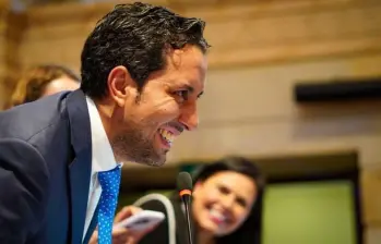 Julián David López Tenorio, presidente de la Cámara, acudirá a instancias internacionales tras ser suspendido por tres meses del Partido de la U. FOTO: @Julianlopezte vía X.  Julián David López Tenorio, presidente de la Cámara, acudirá a instancias internacionales tras ser suspendido por tres meses del Partido de la U. FOTO: @Julianlopezte vía X.