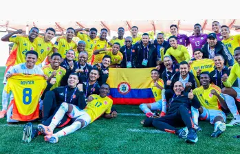 Colombia espera en Chile pasar por segunda vez, en su historia, a semifinales de un Mundial sub-20 de fútbol. FOTO X-SELECCIÓN COLOMBIA