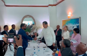 El encuentro se desarrolla en San Vicente y las Granadinas. FOTO: captura de video