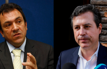 Alonso Salazar, exalcalde de Medellín y Juan Manuel Galán, precandidato presidencial. FOTOS COLPRENSA 