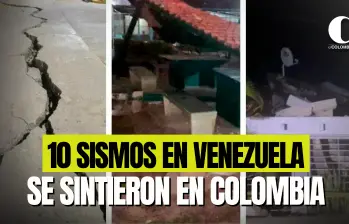 10 sismos se registraron en Venezuela y se sintieron en ciudades de Colombia