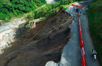 Este es el tramo en el que a un mes y medio de su cierre aún permanece inhabilitado porque apenas van a iniciar las obras. FOTO: MANUEL SALDARRIAGA
