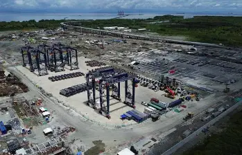 Puerto Antioquia generará más de 800 empleos directos y 17.000 indirectos, cuando entre en operación. FOTO: MANUEL SALDARRIAGA