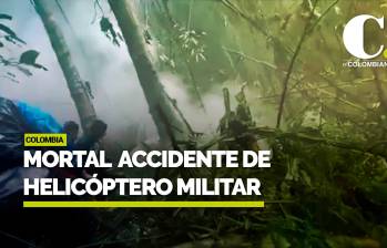 Helicóptero militar se accidentó; no hay sobrevivientes