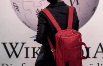 Wikipedia cumple 25 años de fundación. Es una de las páginas más famosas de la internet. Foto: AFP