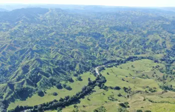 Cañón del río Alicante en Antioquia. FOTO: Cortesía: Adolfo Correa, funcionario Corantioquia