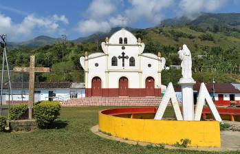 Plaza del Corregimiento del Aro en Ituango, norte de Antioquia. FOTO: Agencia Nacional de Tierras