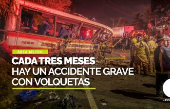 Fallas mecánicas: una constante en los accidentes de volquetas | El Colombiano