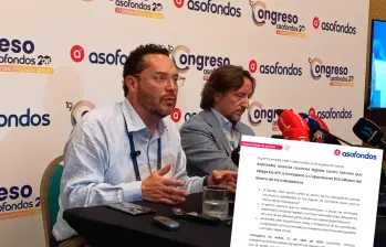 Andrés Velasco, presidente de Asofondos, anunció que el gremio no escatimará esfuerzos legales para proteger los recursos de los trabajadores frente al decreto que ordena el traslado de capital. FOTO CORTESÍA ASOFONDOS