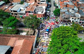 Germán Marín, de la Central Unitaria de Trabajadores de Colombia (CUT), señaló que en Medellín se espera la asistencia de unas 10.000 personas. Foto: Julio César Herrera