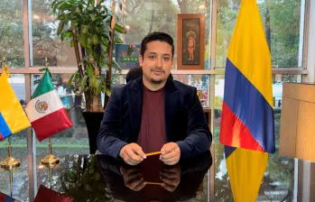 Andrés Camilo Hernández, excónsul de Colombia en México. FOTO: Colprensa