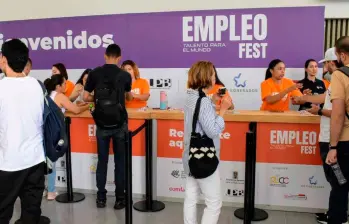 Asistentes podrán postularse a más de 10.000 vacantes durante el Empleo Fest 2025 en Medellín. FOTO: CORTESÍA