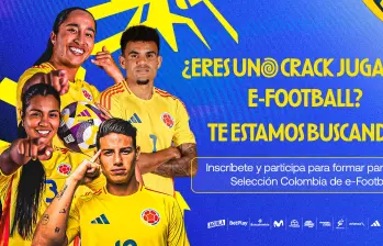 La FCF y Movistar organizarán las finales del Torneo Nacional de eFootball™ 2025 en Bogotá; los ganadores representarán a Colombia en el camino hacia el Mundial FIFAe en Riad. FOTO cortesía