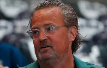 El actor Matthew Perry murió el 28 de octubre de 2023. Foto Afp
