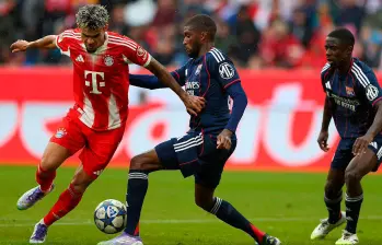 El futbolista colombiano Luis Díaz firmó contrato con el cuadro alemán hasta junio del 2029. FOTO: TOMADA DEL X DE @FCBayern