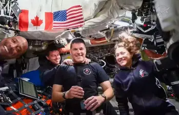 La misión Artemis II es el primer vuelo tripulado alrededor de la Luna en más de cincuenta años. FOTO: AFP-Nasa