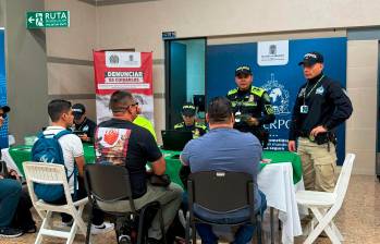 Las autoridades migratorias de Medellín intensificaron los operativos contra los turistas extranjeros, principalmente aquellos con antecedentes judiciales por delitos sexuales contra los menores de edad. FOTO: Cortesía Alcaldía de Medellín