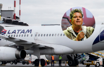 El cantante es la nueva imagen de Latam Airlines en Colombia. FOTO: COLPRENSA / EL COLOMBIANO
