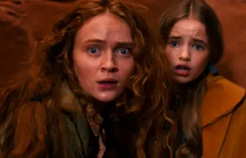 Sadie Sink (Izq.) es una de las protagonistas de Stranger Things. FOTO: Netflix